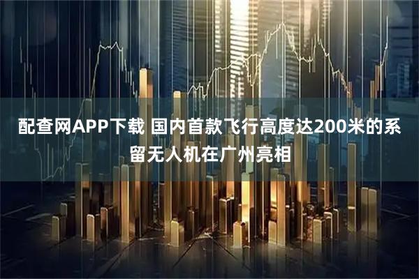 配查网APP下载 国内首款飞行高度达200米的系留无人机在广州亮相